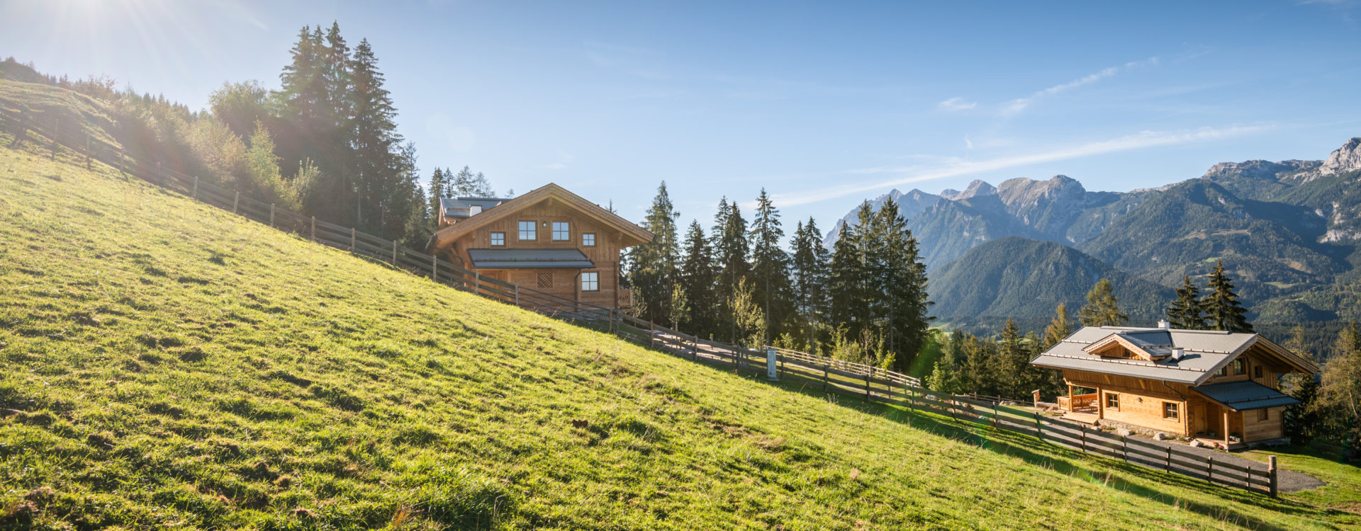 Prenner Alm, Almhütten am Hauser Kaibling