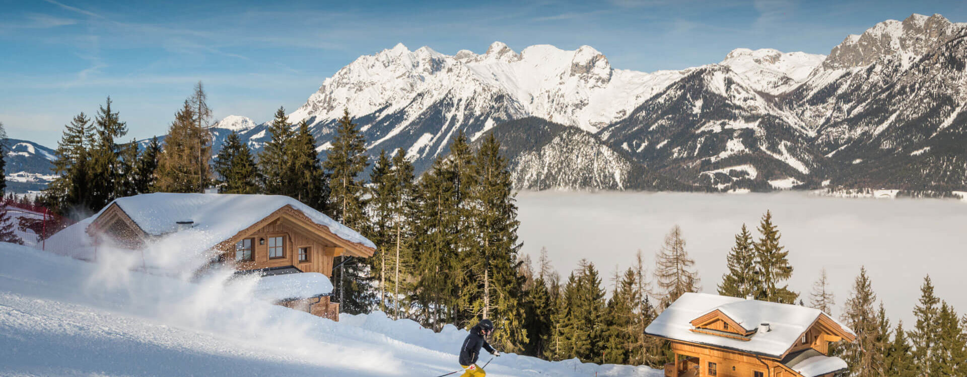 Hütte direkt an der Piste - Skiurlaub in Schladming, Österreich